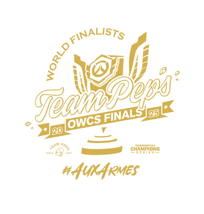 WORLDS 2025 | T-shirt Team Peps | Édition limitée